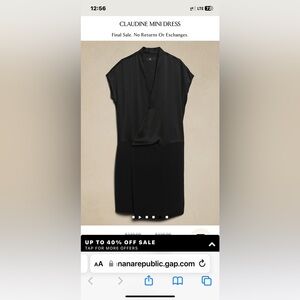 Banana Republic Claudine Mini Dress.